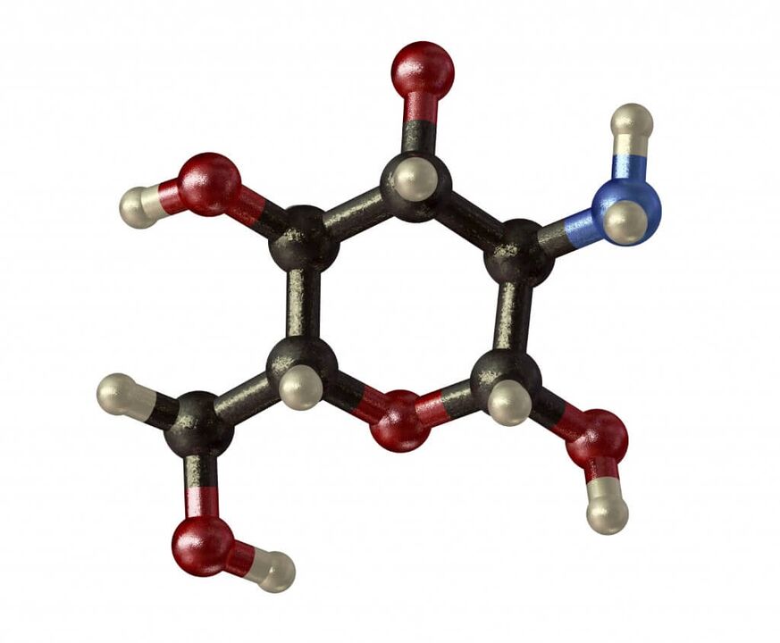 Glucosamine - un élément de la composition HondroFrost